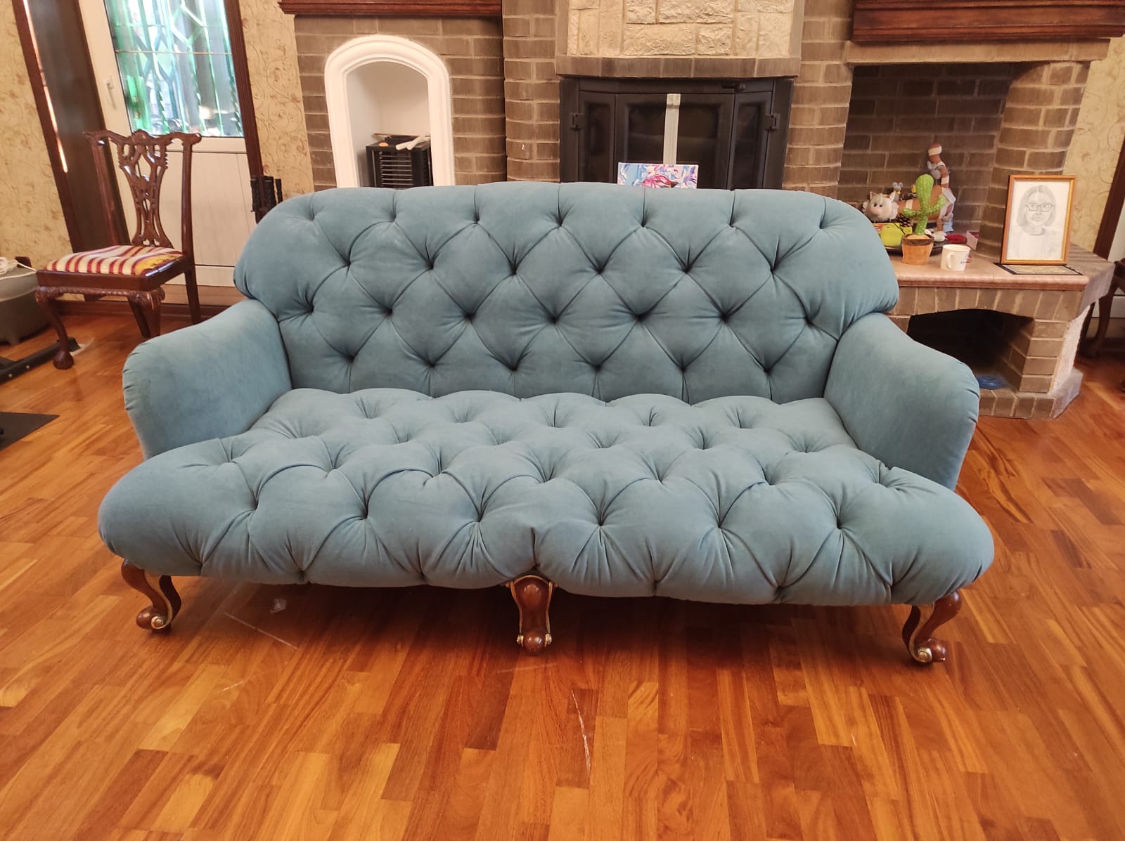 Перетяжка дивана. Комсомольская